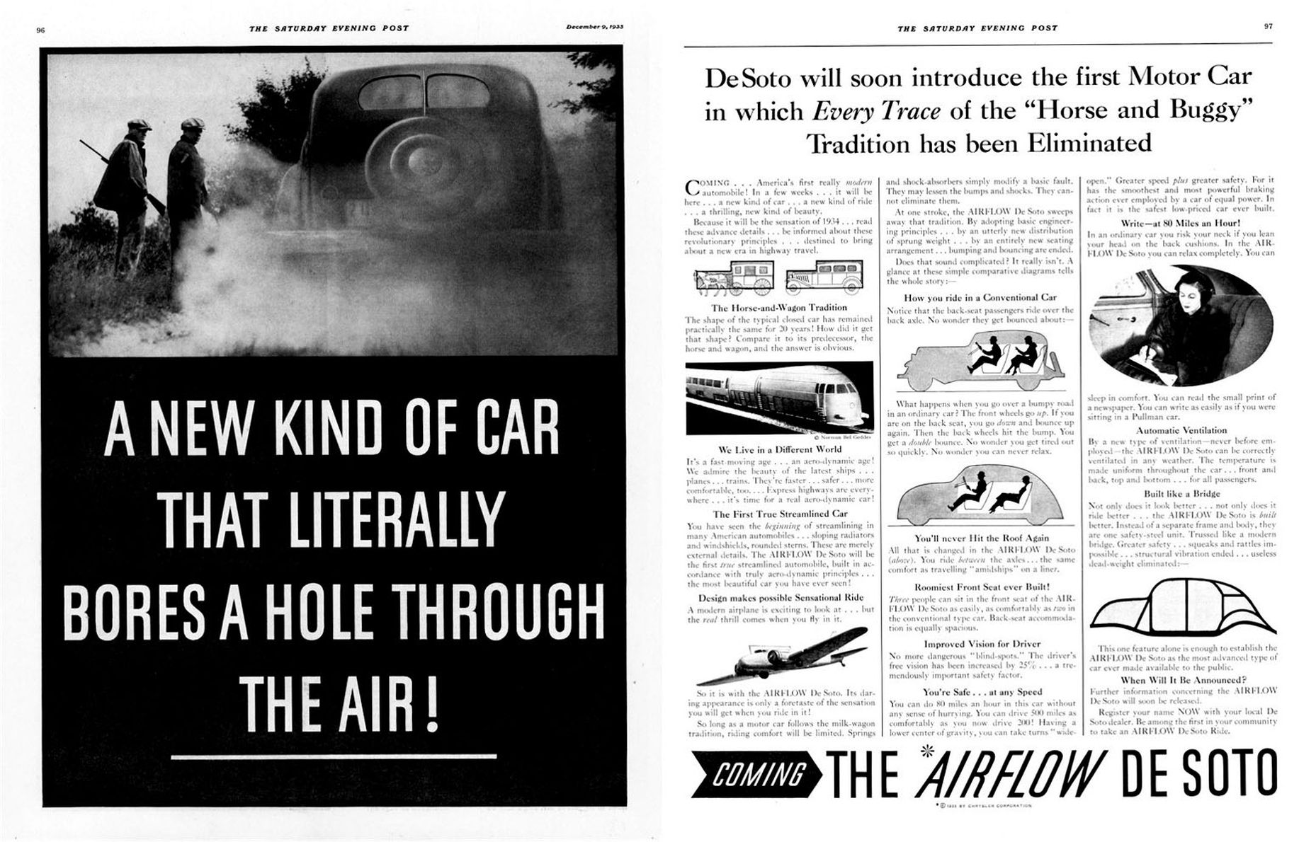 1934 DeSoto Auto Advertising